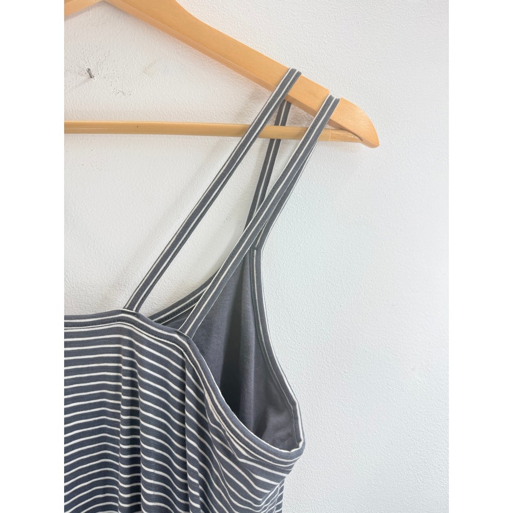 TOAD&CO Women's Striped Spaghetti Strap Maxi Dress Sz Small Beachy Casual Summer - Picture 10 of 11